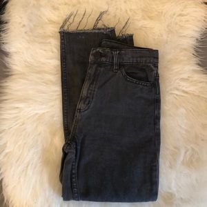 BDG mom jeans - washed black